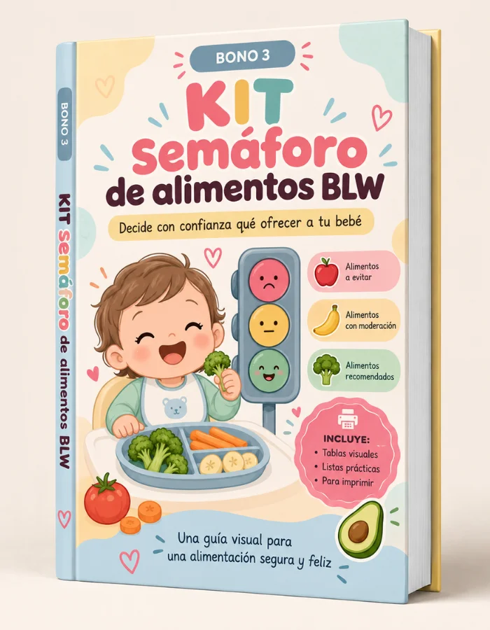 Portada del bono 3: Kit Semáforo de alimentos BLW